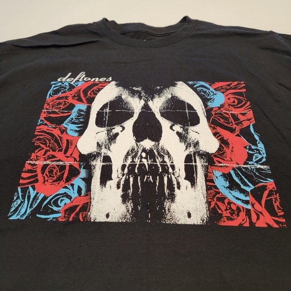 Deftones Skull T Shirt Size XXL Official  Licensed New! - Picture 4 of 8